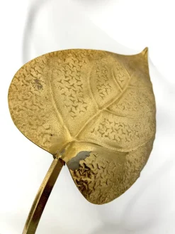 New Pamono Italian Brass 3-Arm Floor Lamp by Tommaso Barbi, 1970s