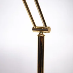 Outlet Pamono Italian Brass Floor Lamp by Relco, 1980s