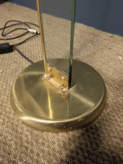 Outlet Pamono Italian Brass Floor Lamp, 1980s