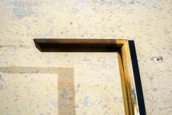 Pamono Italian Brass Halogen Floor Lamp, 1970s