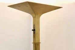 Sale Pamono Italian Brass Uplighter Floor Lamp, 1970s