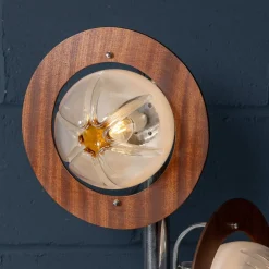 Online Pamono Italian Chrome and Murano Glass Floor Lamp from Mazzega, 1970s