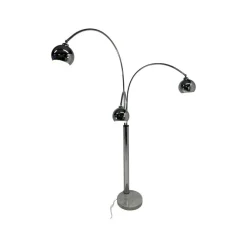 Best Pamono Italian Chromed Floor Lamp by Reggiani, 1970s