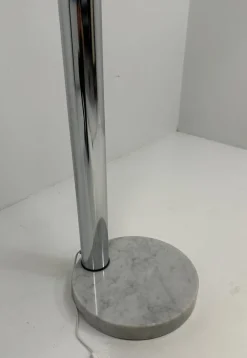 Best Pamono Italian Chromed Floor Lamp by Reggiani, 1970s