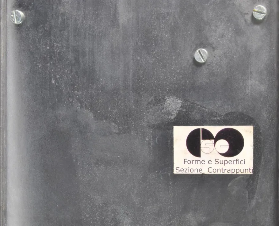 New Pamono Italian Corner Floor Lamp by Angelo Cortesi and Sergio Charatta-Cattò for Shapes and Surfaces, 1968