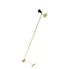 Sale Pamono Italian Counterweight Brass Floor Lamp, 1960s