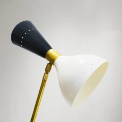 Sale Pamono Italian Counterweight Brass Floor Lamp, 1960s