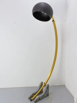 Best Pamono Italian Floor Lamp Arc by Goffredo Reggiani, 1970s