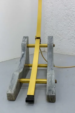 Best Pamono Italian Floor Lamp Arc by Goffredo Reggiani, 1970s