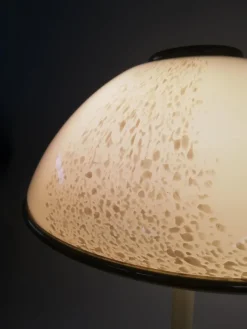 Sale Pamono Italian Floor Lamp in Brass and Artistic Murano Glass attributed to F. Fabbian, 1970s