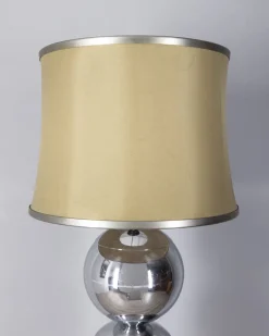 Best Pamono Italian Floor Lamp with Chrome Metal Spheres, 1970s