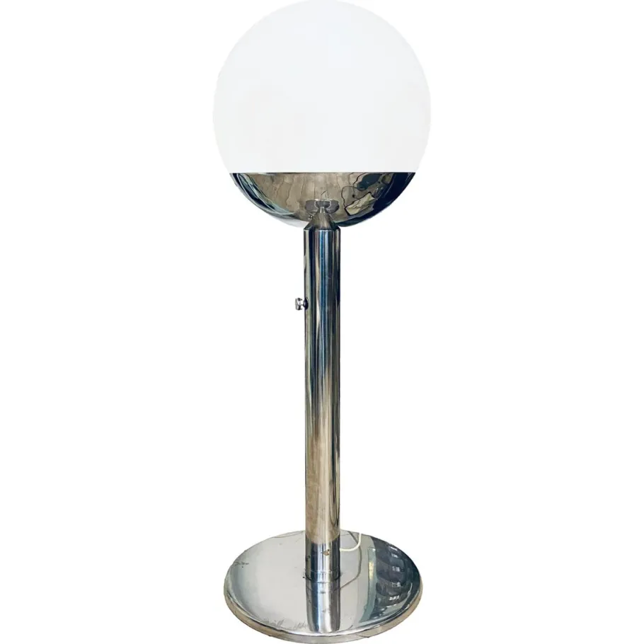 Discount Pamono Italian Glass and Chrome P428 Floor Lamp by Pia Guidetti Crippa for Luci, 1970
