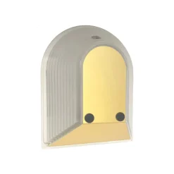 Best Pamono Italian Gold Tesi Wall Sconces by Roberto Fiorato for Prisma, 1980s, Set of 2