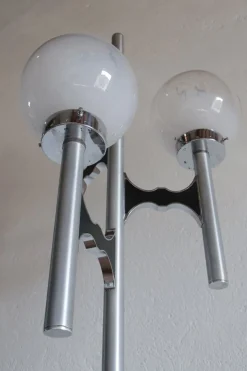 Discount Pamono Italian 3-Light Floor Lamp by Gaetano Sciolari for Mazzega, 1970s