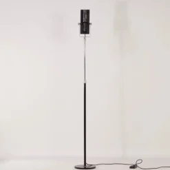 Pamono Italian Microphone Shaped Floor Lamp, 1980s