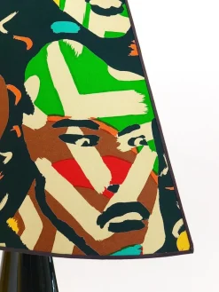 Best Pamono Italian Missoni Table Lamp by Massimo Valloto, 1980s