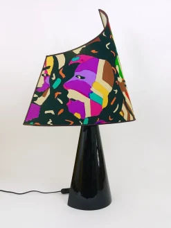 Best Pamono Italian Missoni Table Lamp by Massimo Valloto, 1980s