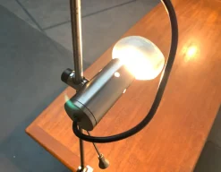 Best Pamono Italian Model 255 Table Clamp Lamp by Tito Agnoli for Oluce, 1950s