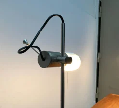 Best Pamono Italian Model 255 Table Clamp Lamp by Tito Agnoli for Oluce, 1950s