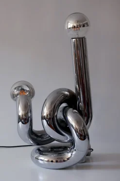 Best Pamono Italian Model Bruco Sculptural Table or Floor Lamp by Giovanni Banci, 1960s