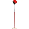 Hot Pamono Italian Modern Adjustable Floor Lamp in Red and Chromed Metal with Marble Base by Goffredo Reggiani, 1970