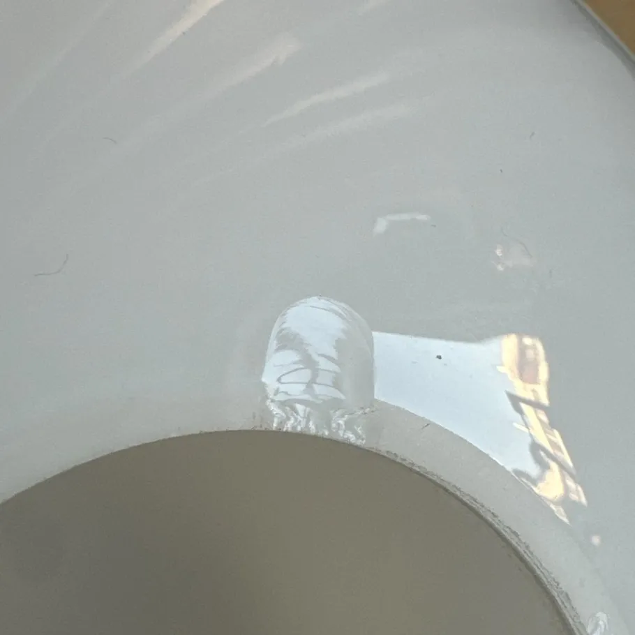 Pamono Italian Modern Brass and Opaline Glase Cactus Floor Lamp, 2000s