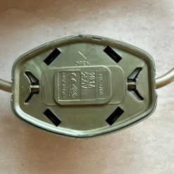 Pamono Italian Modern Brass and Opaline Glase Cactus Floor Lamp, 2000s