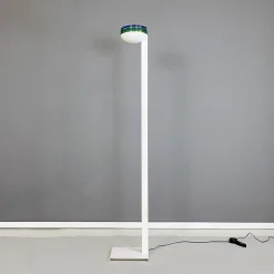 Discount Pamono Italian Modern Metal and Murano Glass L670 Floor Lamp by R. Pamio for Leucos, 1980s