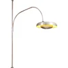 New Pamono Italian Modern Telescopical Arc Lamp in Metal by Pirro Cuniberti for Sirrah, 1970s