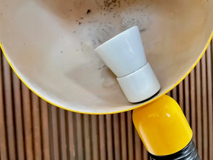 Online Pamono Italian Modernist Metal Floor Lamp with Flexible Arm & Adjustable Lampshade, 1960s