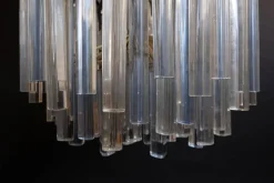 Best Pamono Italian Murano Chandelier from Venini, 1960s