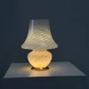 Best Pamono Italian Murano Glass Mushroom Table Lamp, 1970s