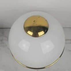 Clearance Pamono Italian Murano Glass Table Lights from F. Fabbian, 1970s, Set of 2