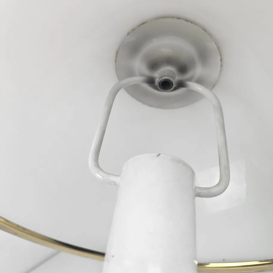 Clearance Pamono Italian Murano Glass Table Lights from F. Fabbian, 1970s, Set of 2