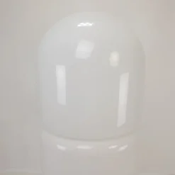 Discount Pamono Italian Opaline Glass Zea Floor Lamp by Salocchi for Lumenform, 1970s