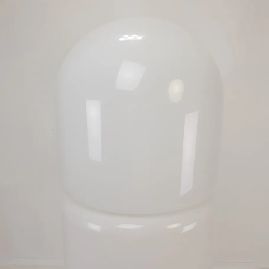 Discount Pamono Italian Opaline Glass Zea Floor Lamp by Salocchi for Lumenform, 1970s