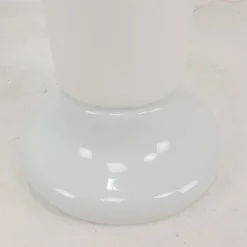 Discount Pamono Italian Opaline Glass Zea Floor Lamp by Salocchi for Lumenform, 1970s