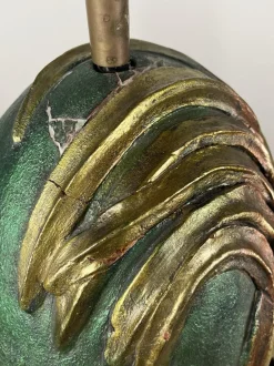 Online Pamono Italian Painted Terracotta Lamps, 1980s, Set of 2