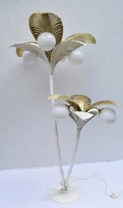 Sale Pamono Italian Palm Floor Lamp by Sergio Terzani, 1970s
