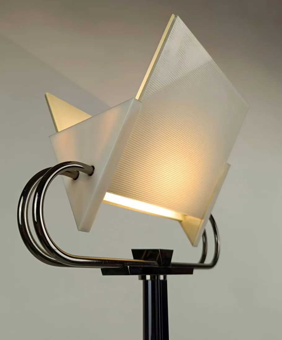 Outlet Pamono Italian Postmodern Floor Lamp Design attributed to Perry A. King & S. Miranda for Arteluce, 1980s