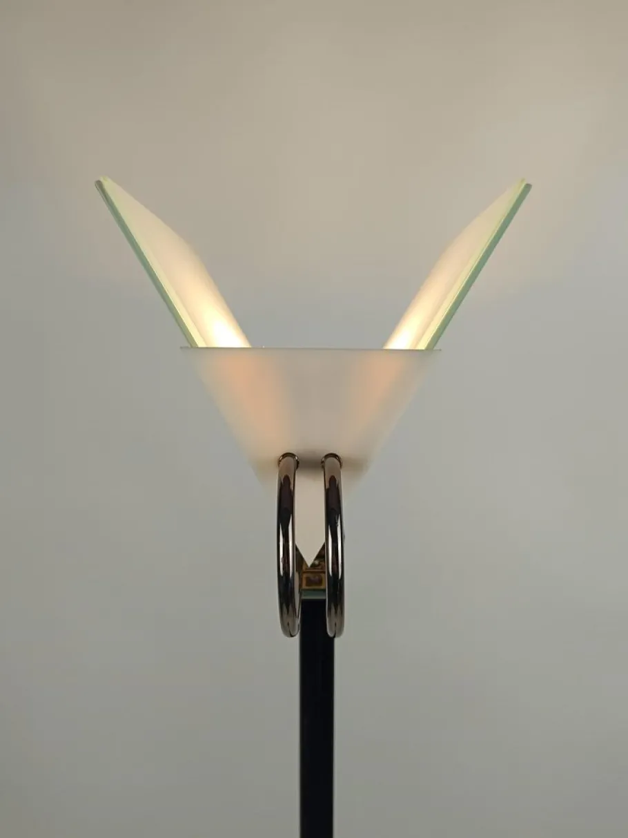 Outlet Pamono Italian Postmodern Floor Lamp Design attributed to Perry A. King & S. Miranda for Arteluce, 1980s