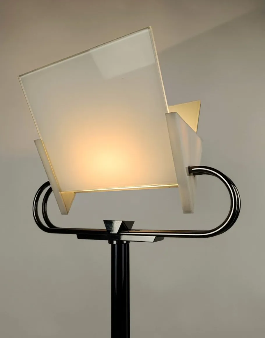 Outlet Pamono Italian Postmodern Floor Lamp Design attributed to Perry A. King & S. Miranda for Arteluce, 1980s