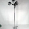 Online Pamono Italian Space Age Chromed 3-Light Floor Lamp with Adjustable Arms, 1960s