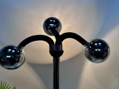 Online Pamono Italian Space Age Chromed 3-Light Floor Lamp with Adjustable Arms, 1960s