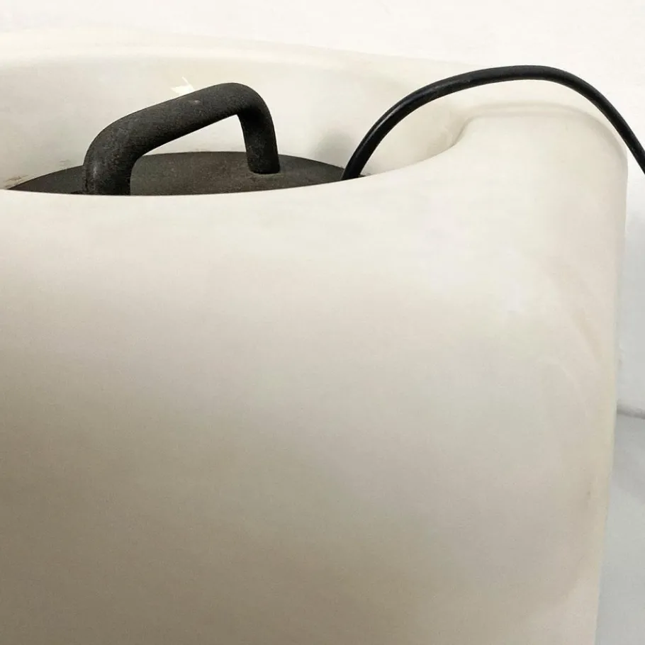 Sale Pamono Italian Space Age Cubic Opaline Glass Lamp by Giorgio De Ferrari for VeArt, 1970s