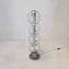 Best Pamono Italian Space Age Glass Floor Lamp, 1980s