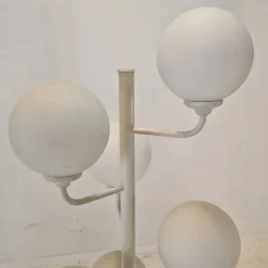 Clearance Pamono Italian Space Age Glass Floor Lamp from Kaiser Idell / Kaiser Leuchten, 1980s