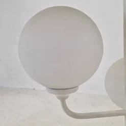 Clearance Pamono Italian Space Age Glass Floor Lamp from Kaiser Idell / Kaiser Leuchten, 1980s