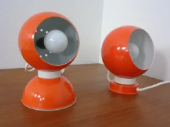 Best Pamono Italian Space Age Metal Internal Magnet Table Lamps by Reggiani, 1960s, Set of 2