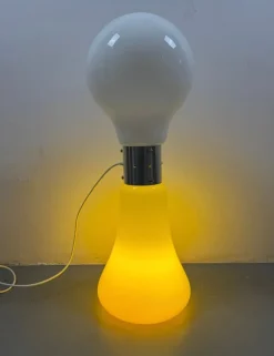 Outlet Pamono Italian Space Age Murano Glass Floor Lamp, 1970s